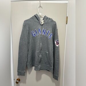 Junk Food New York Giants Hooded Sweatshirt Men’s Large Gray